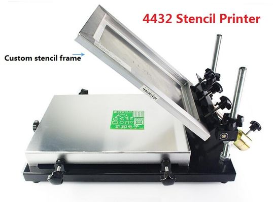 4432 320 * 440 mm Ręczna drukarka szablonowa, linia produkcyjna SMT drukarki do pasty lutowniczej