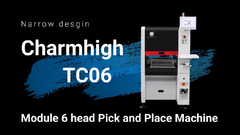 Moduł TC06 uniwersalny 6 głowica wybierać i umieścić szerokość maszyny 89cm wąski desgin