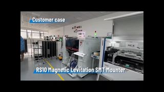 Linia do produkcji elementów montażowych SMT z lewitacją magnetyczną RS10