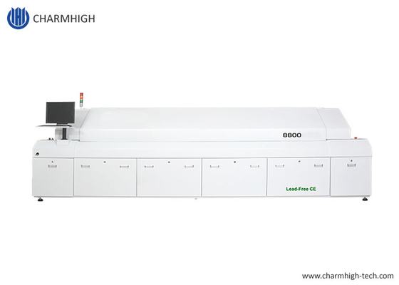 8800 Duży pieczar z odlewami pełnoautomatyczny system sterowania PC bez ołowiu 3180x500mm