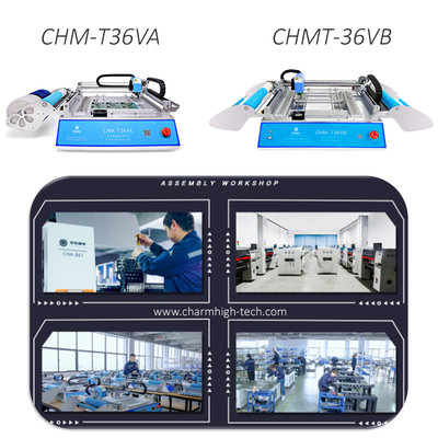 CHMT36VA CHMT36VB 58 Podajniki Benchtop SMT Pick and Place Maszyna Dwustronna