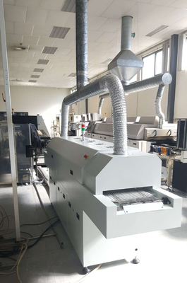 Średnia linia produkcyjna SMT, 6 głowic TC06, pełny montaż PCB, produkcja PCBA