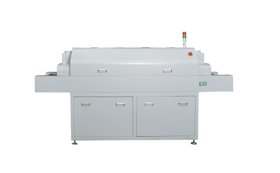 Średnia linia SMT z 3250 ekranem drukarskim 6 głowic SMT Pick And Place Machine 830 Piekarnik z powrotem