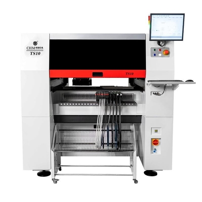Całkowicie automatyczna 10-głowa SMT SMD Pick And Place Machine 01005 PCBA Manufacturing Machine