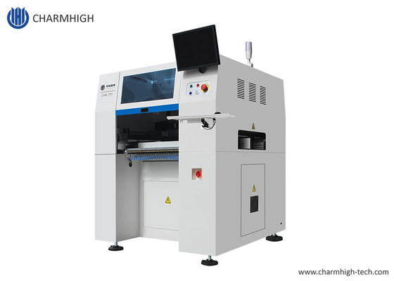 Podwójne silniki Y CHM-751 Ekonomiczne 6 głowicy PCB Linia produkcyjna SMT Pick and Place Machine