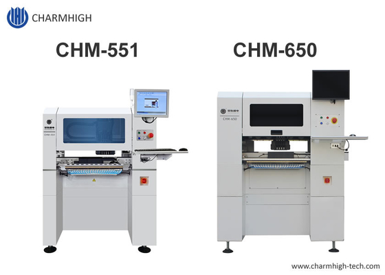 Charmhigh High Precision 4 Heads SMT Pick and Place Machine Automatyczna zmiana dyszy CPKCPK≥1.0