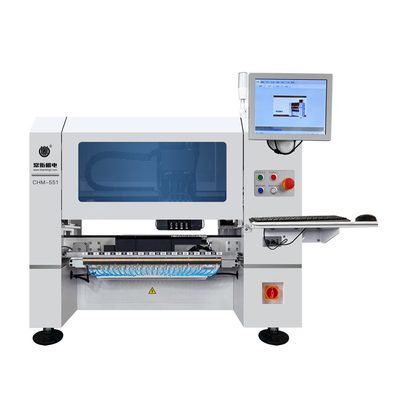 Genius 4 głowy Desktop SMT Pick Place Machine z 50 podkładkami CHM-551