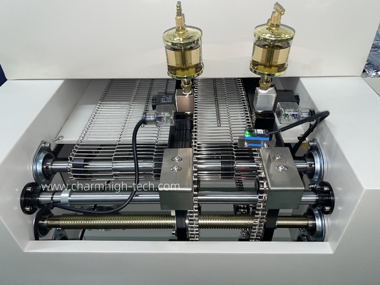 PC6635 Szynka + sterowanie PC Bez ołowiu Piekarnik do odtwarzania 2200*350mm 6 temp Zones Soldering Machine