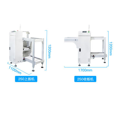 Pełnoautomatyczny podajnik/odbiornik PCB do produkcji SMT z systemem sterowania PLC i kompatybilnością z interfejsem SMEMA