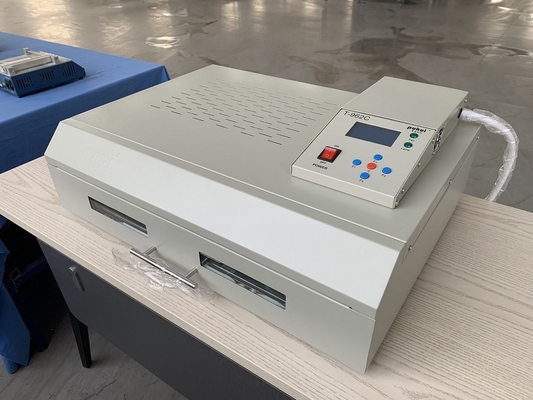 Wysokiej precyzji 0201 Desktop PCB Assembly Line 4 Heads CHM-551 SMD Pick and Place Machine Reflow Oven T962C