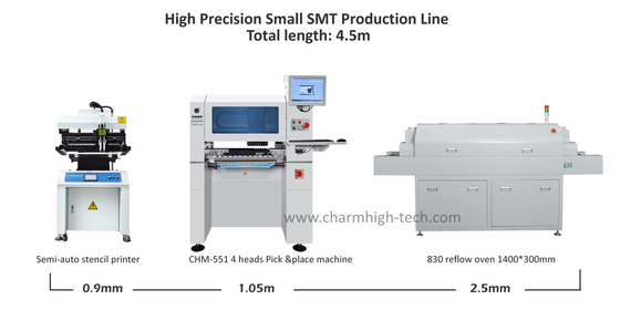 Semi-Auto 3250 drukarka pasty lutowej, CHM-551 Pick Place Machine, 830 Piekarnik z powrotem