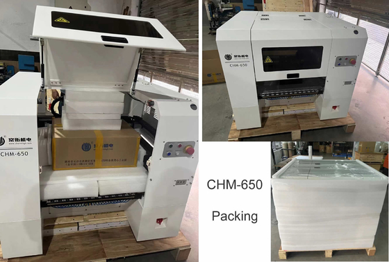Automatyczna szyba PCB wysokiej precyzji 0201 Desktop SMT Pick and Place Machine 4 głowice CHM-650