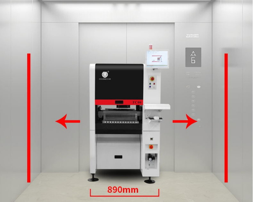Kompaktna przemysłowa maszyna SMD Pick and Place Machine TC06 Chip Mounter dla linii montażowej PCB