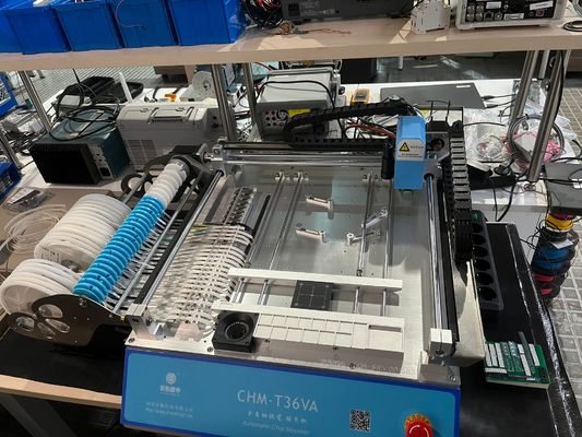 2 głowice 29 zasilaczy CHMT36VA SMD Pick And Place Machine + dwie kamery CCD + zewnętrzny komputer