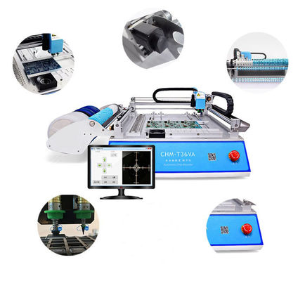 2 głowice 29 zasilaczy CHMT36VA SMD Pick And Place Machine + dwie kamery CCD + zewnętrzny komputer