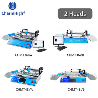 Charmhigh Desktop 2 głowy SMT Pick And Place Machine Produkcja małych partii Prototypowanie Badania Nauka