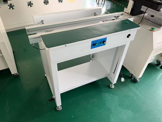 SMT Conveyor PCB Handling Conveyor z 0,5/0,6/0,7/1,0/1,2m Długość Przerównywalna prędkość 0-8000mm/min i szerokość szyny zakres 50mm-350mm