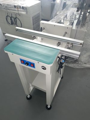 SMT Conveyor PCB Handling Conveyor z 0,5/0,6/0,7/1,0/1,2m Długość Przerównywalna prędkość 0-8000mm/min i szerokość szyny zakres 50mm-350mm
