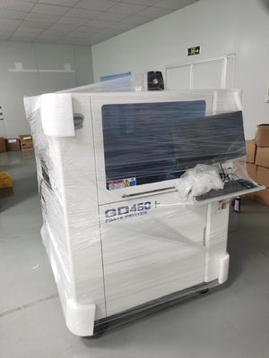 GD450+ pełnoautomatyczny drukarz stencil SMT drukarz na ekranie jedwabnym drukarz pastowy lutowy