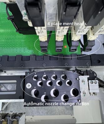 Wysokiej precyzji Mała linia produkcyjna SMT 3040 Drukarka sztablowa CHM-551 SMT Chipowy montażor pieca reflow T961