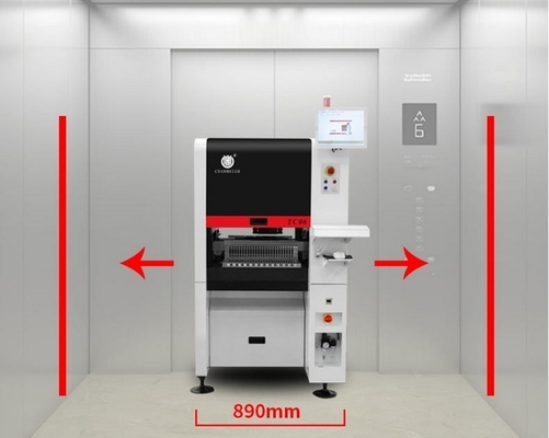 6-głowicowa maszyna typu pick and place SMT CHM-750 Automatyczna zmiana dyszy 0201 Idealna