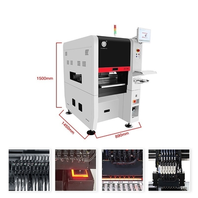 Wysokiej klasy 6-głowicowy modułowy automat typu Pick and Place TC06 w pełni automatyczny montaż PCB
