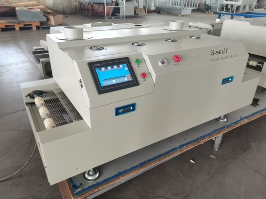 Piec lutowniczy z ekranem dotykowym T961S 1000 * 350 mm Piec do lutowania Puhui T-961S, 6 stref temperatur