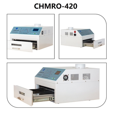 Piec rozpływowy Charmhigh 420 300 * 300mm Hot Air + Infrared 2500W SMT Heating Station