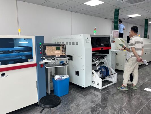 Wysokowydajna, w pełni automatyczna linia montażowa PCB do produkcji elektroniki