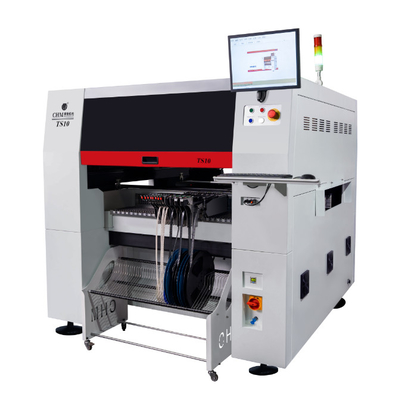 Całkowicie automatyczna 10-głowa SMT SMD Pick And Place Machine 01005 PCBA Manufacturing Machine