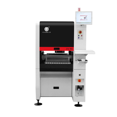 Nowy wąski projekt wysokiej precyzji moduł TC06 SMT Pick and Place Machine 6 głowy wsparcie 01005