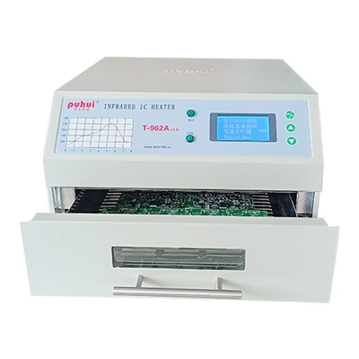 T962A z piecem rozpływowym na stanowisku wydechowym 300 * 320 mm 1500 w Podgrzewacz IC Stacja lutownicza na podczerwień