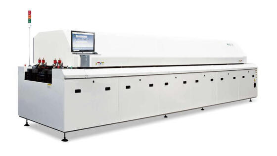 Wysokiej klasy 8-strefowy piec do lutowania rozpływowego EWA-800 bezołowiowy 3150x500mm