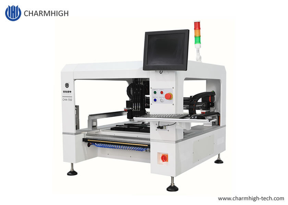 Genius 4 Heads Desktop SMT Pick Place Machine z 50 podajnikami CHM-550